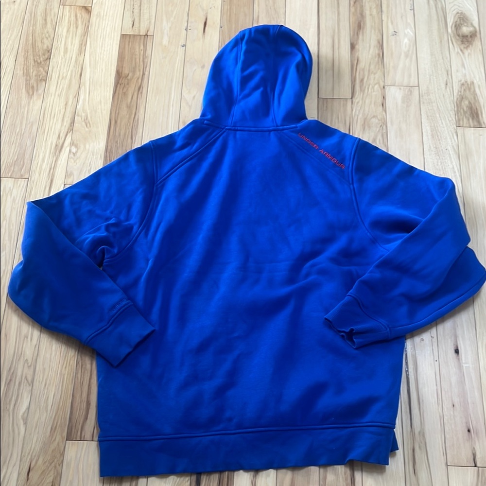 Under Armour Men's Blue Hoodie - Picture 3 of 3